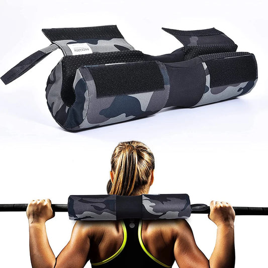 Épaulettes d'haltères épaisses et antidérapantes, équipement de Fitness, haltérophilie, Squat, haltère, coussin de soutien du cou pour l'entraînement des hanches