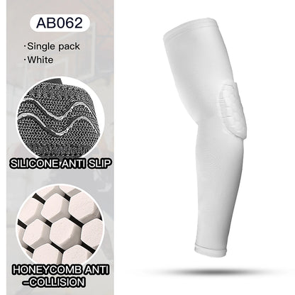 Protection du coude de sport en nid d'abeille, 2 pièces, Anti-collision, Protection de la pression, manchon du bras, basket-ball, cyclisme, équipement de Protection pour le Fitness