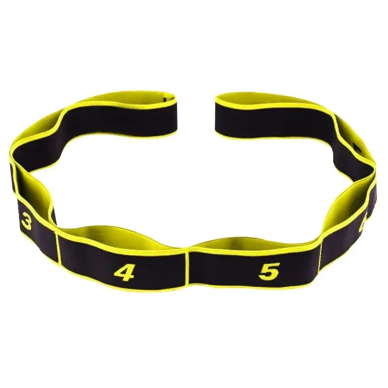 Bande De Résistance | Yoga Étirement Pilates Fitness | 8 Section | Accessoires