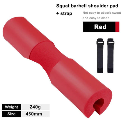 Épaulettes d'haltères épaisses et antidérapantes, équipement de Fitness, haltérophilie, Squat, haltère, coussin de soutien du cou pour l'entraînement des hanches