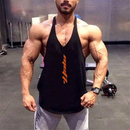 T-shirts de gym Bretelles spaghetti  | Homme Fitness
