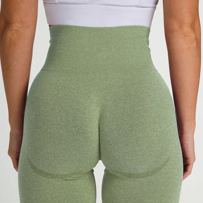 Leggings Femmes sans couture Sport Slim Tights Fitness taille haute | Idéal pour sport Entraînement  | Fitness Femme