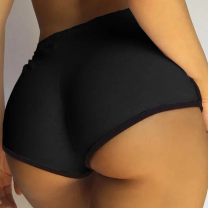 Short Sexy pour filles, pantalon à la mode pour femmes, coupe cintrée, haute élasticité, vêtements de sport, Gym Y2K, court, décontracté, Streetwear, solide, pantalon de course