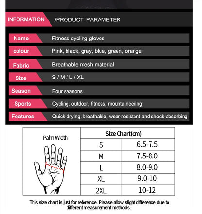 Gants de sport respirants UNISEXE, accessoire d'entraînement sans doigts