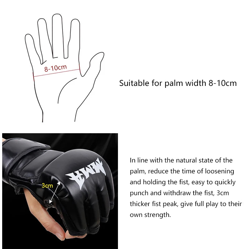 Gants d’entraînement MMA