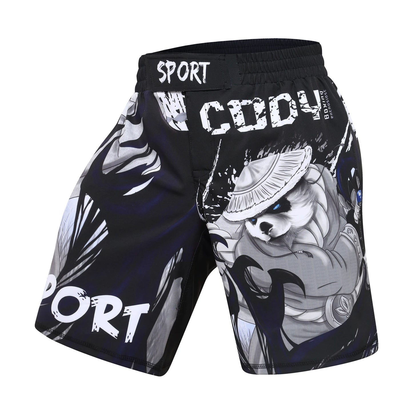 Short Entraînement Boxe | Sublimation imprimée Homme MMA Combat BJJ Grappling Muay Thai Kickboxing | Accessoires C