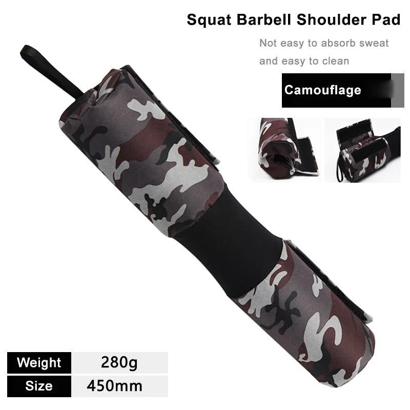 Épaulettes d'haltères épaisses et antidérapantes, équipement de Fitness, haltérophilie, Squat, haltère, coussin de soutien du cou pour l'entraînement des hanches