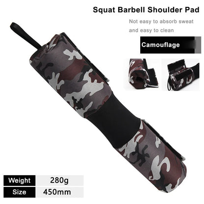 Épaulettes d'haltères épaisses et antidérapantes, équipement de Fitness, haltérophilie, Squat, haltère, coussin de soutien du cou pour l'entraînement des hanches