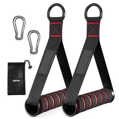 Triceps abaissement corde visage tirer poignées pousser tirer vers le bas cordon pour Biceps dos épaule Triceps Fitness Tension corde accessoire de gymnastique