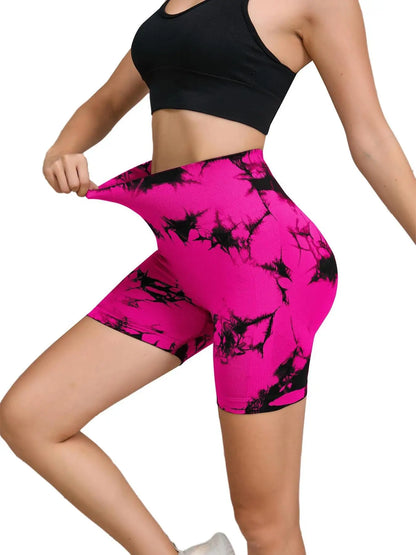 Short Fitness sans couture pour femmes, taille haute et levage des hanches, course à pied, Sexy, Fitness, Yoga