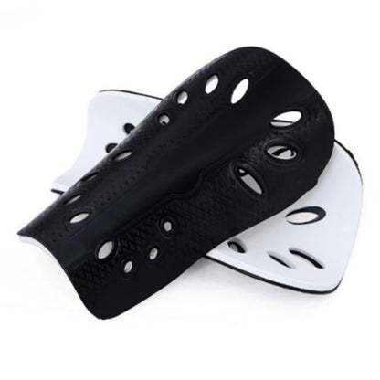Paire de protège-tibias football en plastique respirant | 5 couleur | Accessoires SE
