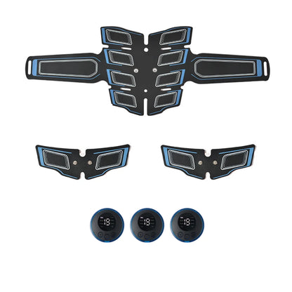 Entraîneur musculaire abdominal aste USB, masseur musculaire abdominal portable, ceinture d'entraînement électronique, équipement de fitness
