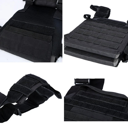 Gilet lesté réglables pour entraînement de force et d'endurance Fitness course tactique