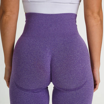 Leggings Femmes sans couture Sport Slim Tights Fitness taille haute | Idéal pour sport Entraînement  | Fitness Femme