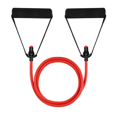 Bandes de résistance avec poignées, bandes d'exercice, bandes d'entraînement avec poignées pour hommes et femmes, équipement de musculation à la maison