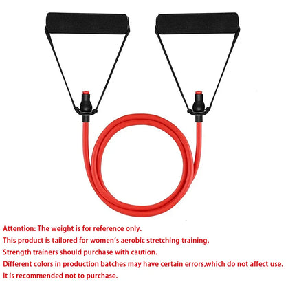Bandes de résistance avec poignées, bandes d'exercice, bandes d'entraînement avec poignées pour hommes et femmes, équipement de musculation à la maison