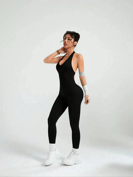 Combinaison de Fitness  vêtements de sport courts et slim pour femmes, vêtements de gymnastique, d'entraînement, de Fitness, extensible.