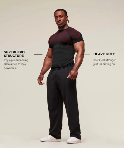 T-Shirt Man for Fitness Training Workout Gym
