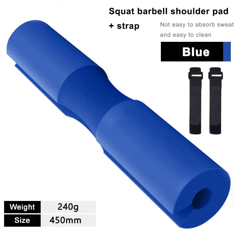 Épaulettes d'haltères épaisses et antidérapantes, équipement de Fitness, haltérophilie, Squat, haltère, coussin de soutien du cou pour l'entraînement des hanches
