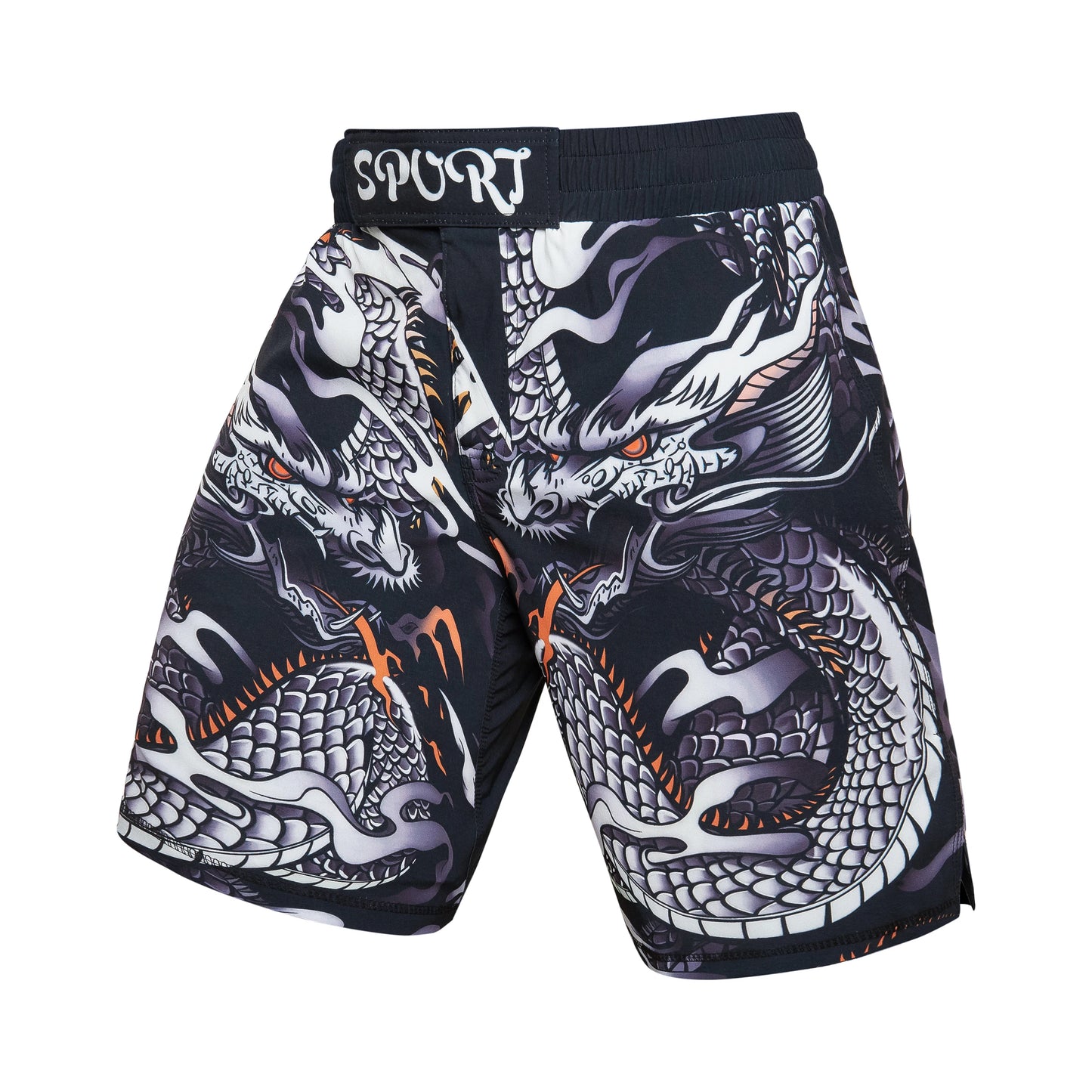 Short Entraînement Boxe | Sublimation imprimée Homme MMA Combat BJJ Grappling Muay Thai Kickboxing | Accessoires C