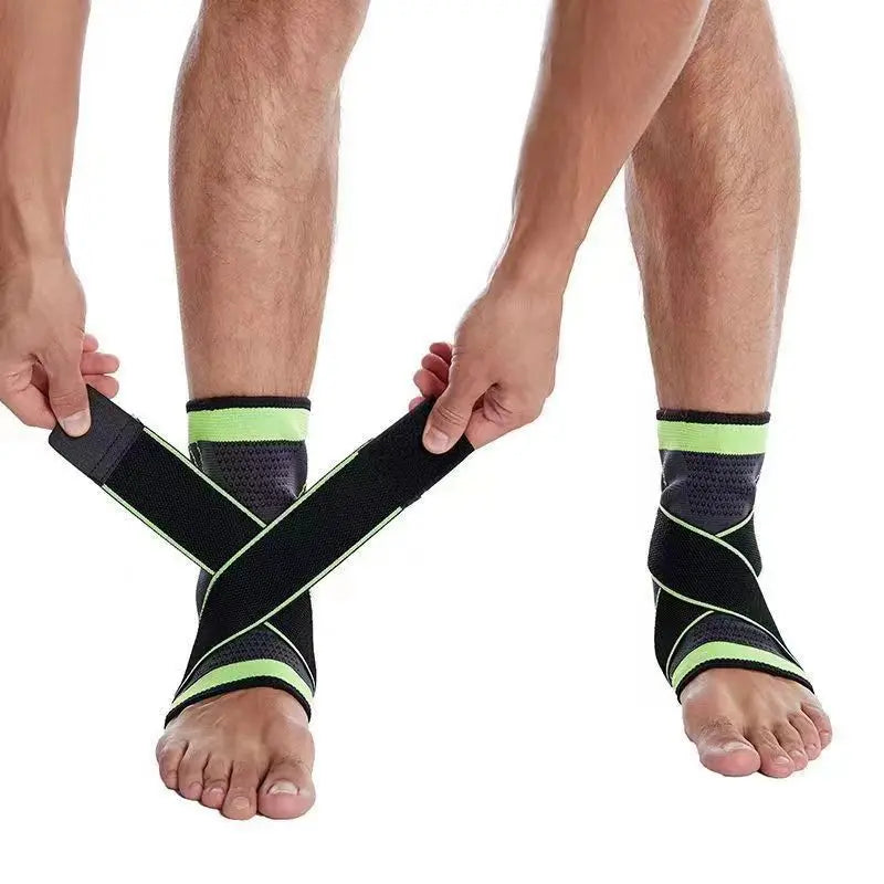 Support de cheville réglable | Protecteur pour course à pied Football Basket-ball Gym | Bandage Cheville Sangle | Accessoires SE