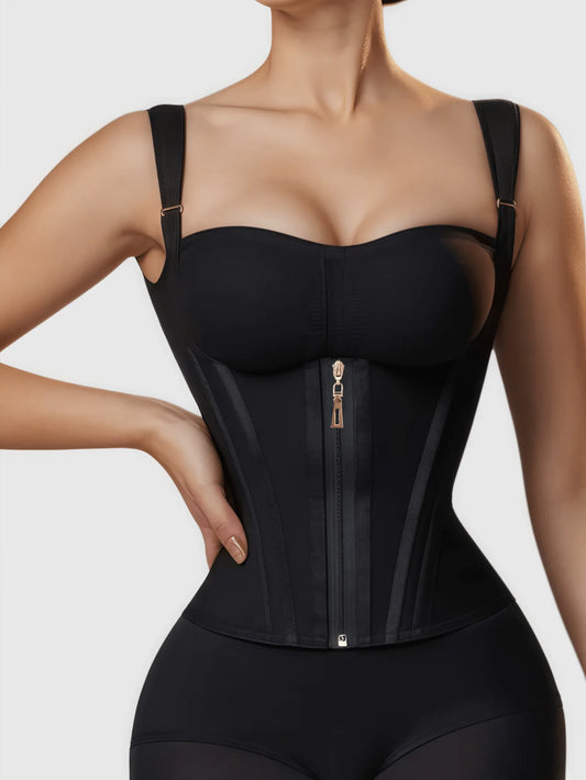 Gaine Corset Ventre Colombianas fajas minceur avec fermeture éclair pour ventre plat