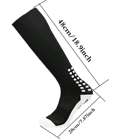 Chaussettes antidérapantes pour football/basket-ball/hockey 1/2 paires | Vetement SE
