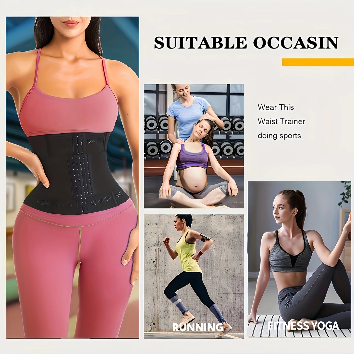 Serre-Taille pour buste,  ceinture de Sport modelant le corps