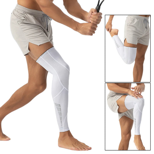 1 paire de manchons de jambe, manchon de Compression de jambe compl...