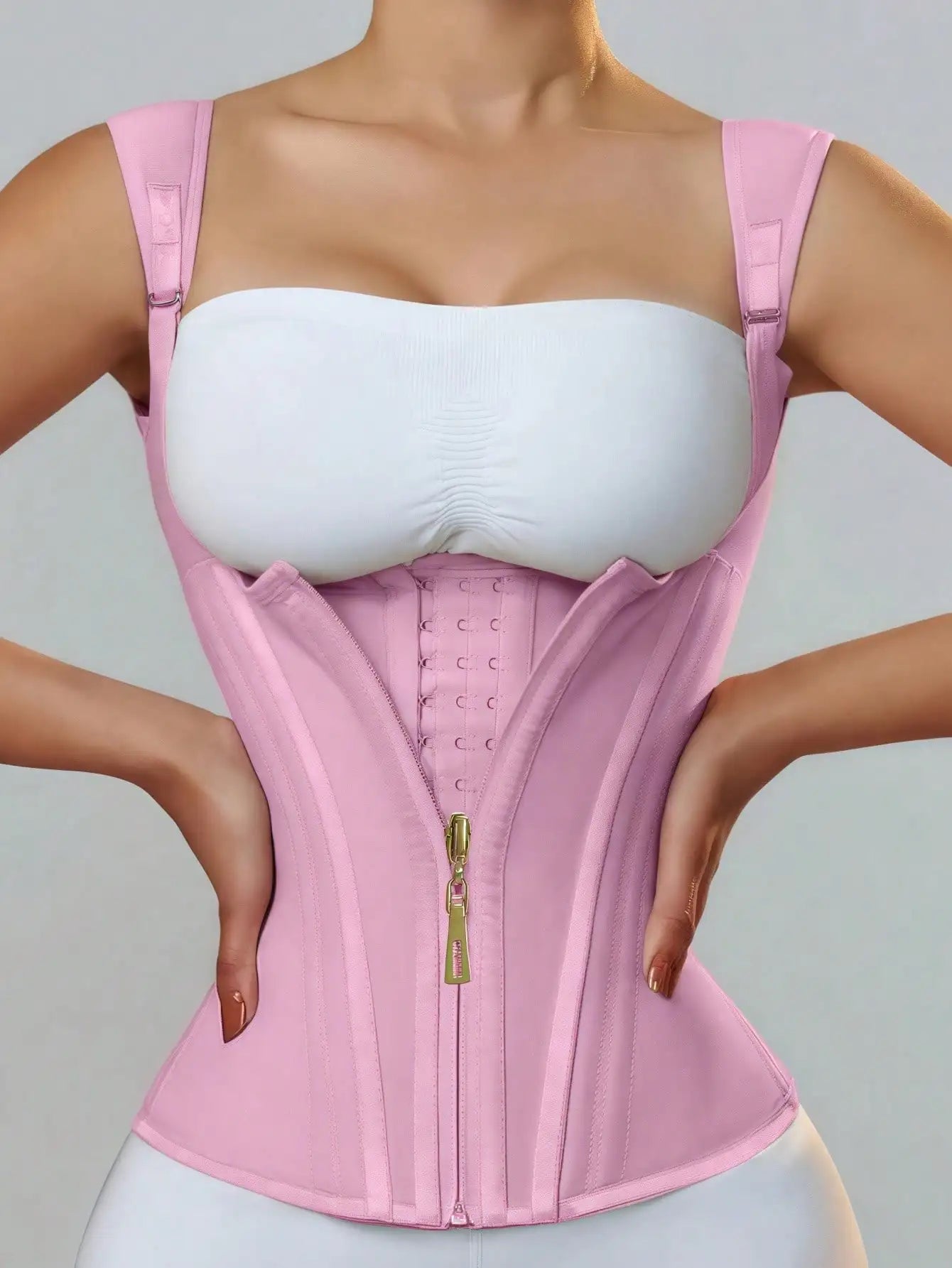Gaine Corset Ventre Colombianas fajas minceur avec fermeture éclair pour ventre plat