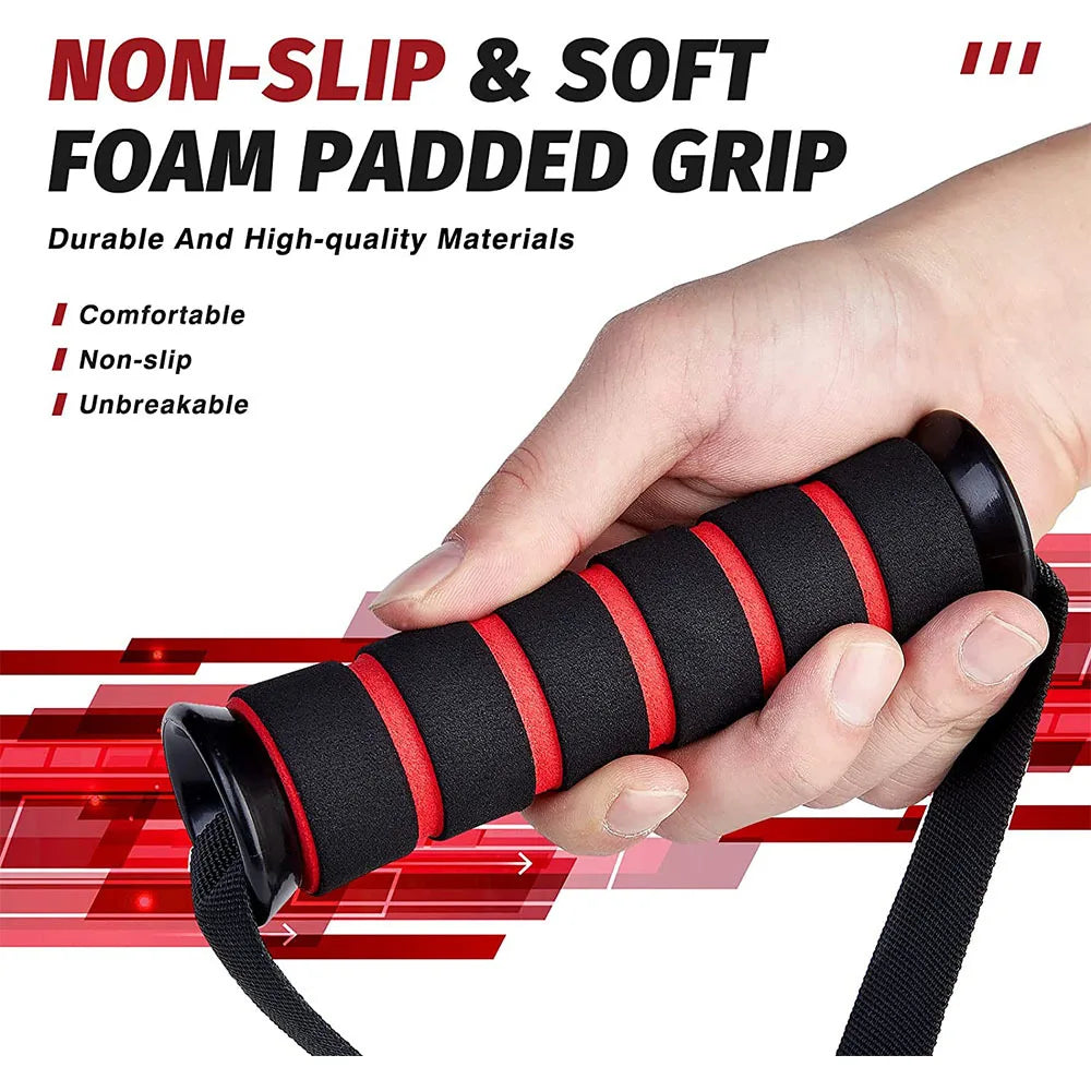 Triceps abaissement corde visage tirer poignées pousser tirer vers le bas cordon pour Biceps dos épaule Triceps Fitness Tension corde accessoire de gymnastique