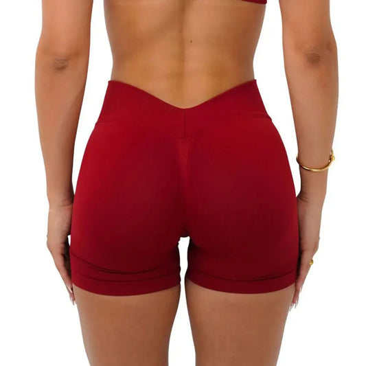 Short Gym Femme Taille V Taille haute Fitness  | Fitness Femme