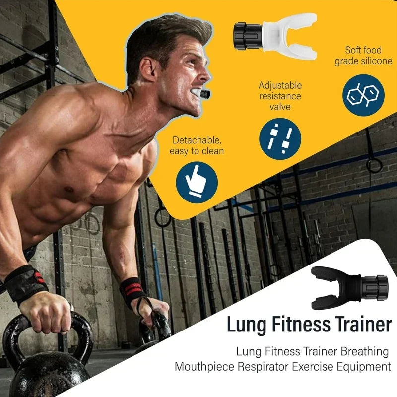 Équipement d'exercice de respiration.
