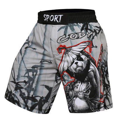 Short Entraînement Boxe | Sublimation imprimée Homme MMA Combat BJJ Grappling Muay Thai Kickboxing | Accessoires C