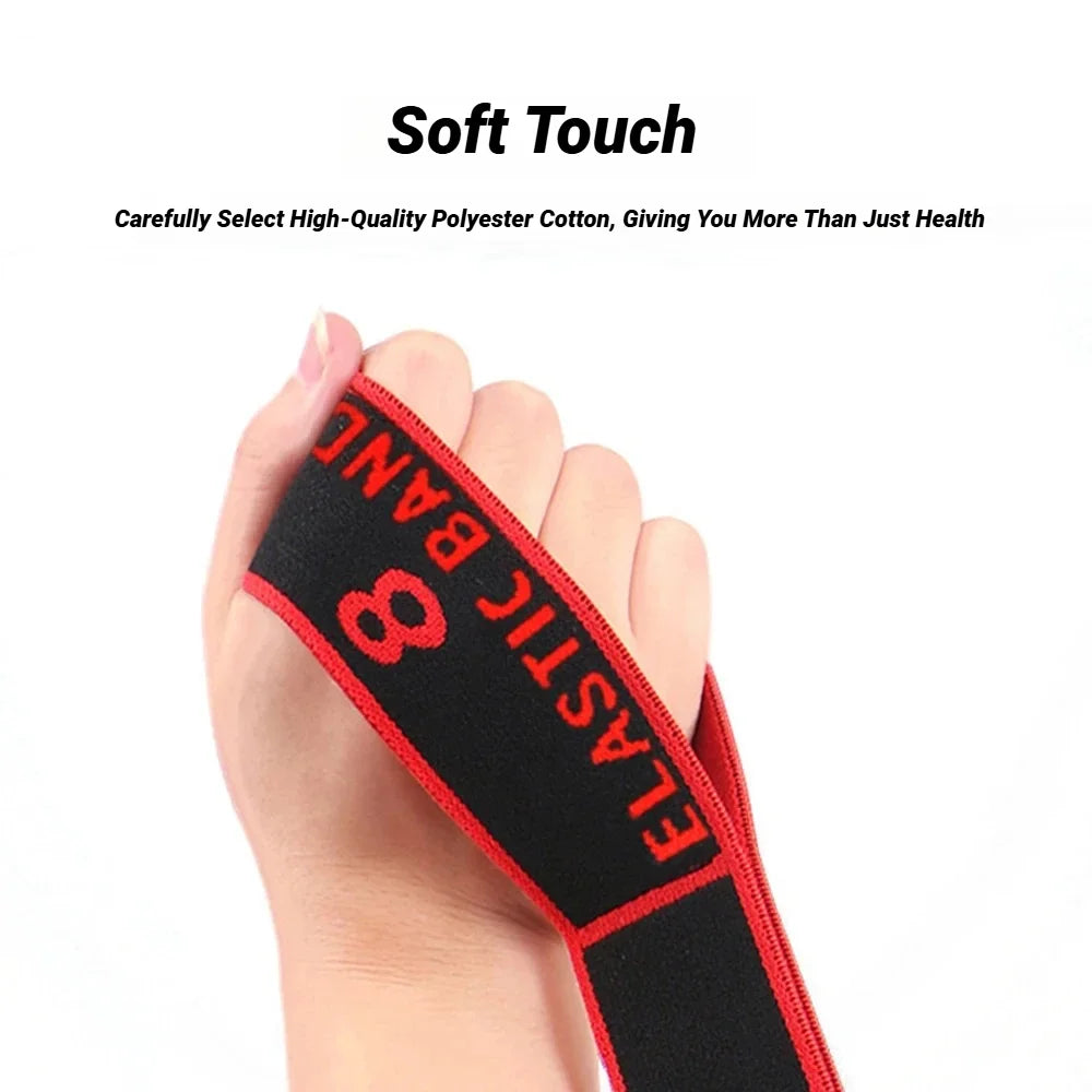 Ceinture Élastique d’étirement 8 Section | Pilates Fitness Danse Yoga | Accessoires