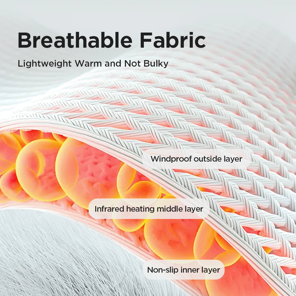 Coussin chauffant sans fil pour cheville, Massage par Vibration électrique, enveloppe chauffante pour les mains, pour poignet et cheville, attelle chauffante Rechargeable