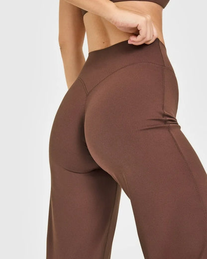 Pantalon de Fitness taille moyenne pour femme | Nude Sensation, Yoga Pilates