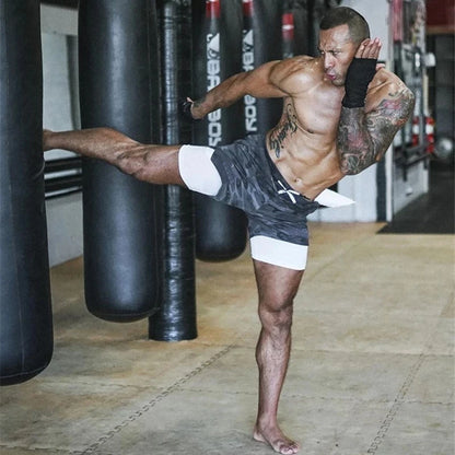 Short de Sport 2 en 1 pour hommes.