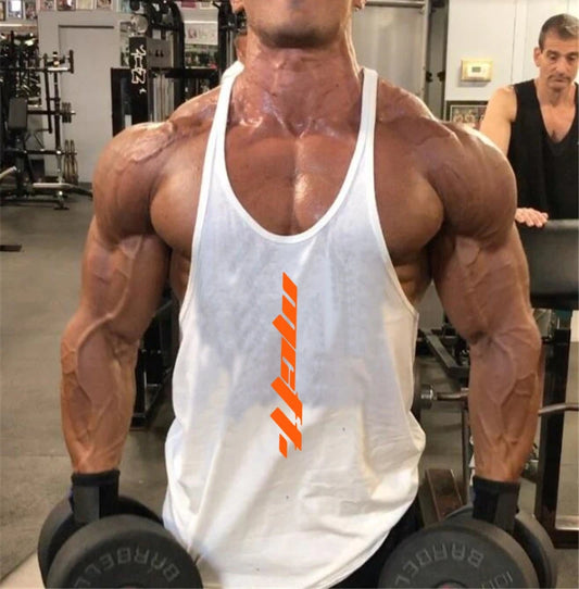 T-shirts de gym Bretelles spaghetti  | Homme Fitness