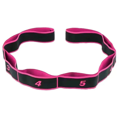 Ceinture Élastique d’étirement 8 Section | Pilates Fitness Danse Yoga | Accessoires