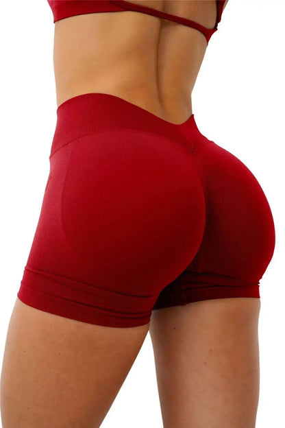 Short Gym Femme Taille V Taille haute Fitness  | Fitness Femme