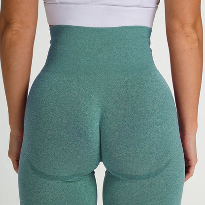 Leggings Femmes sans couture Sport Slim Tights Fitness taille haute | Idéal pour sport Entraînement  | Fitness Femme