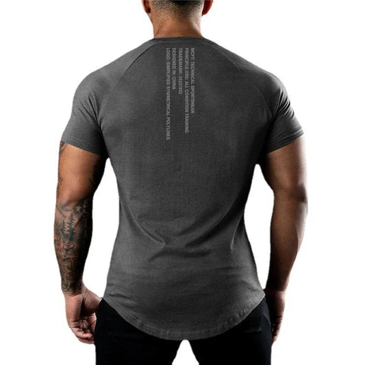 T-shirt Fitness Workout Muscle Manches courtes  | Homme Fitness
