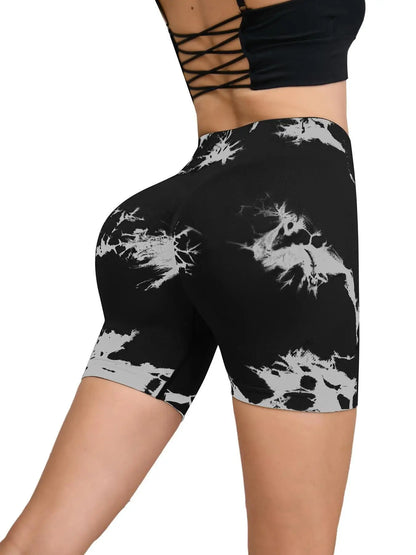 Short Fitness sans couture pour femmes, taille haute et levage des hanches, course à pied, Sexy, Fitness, Yoga