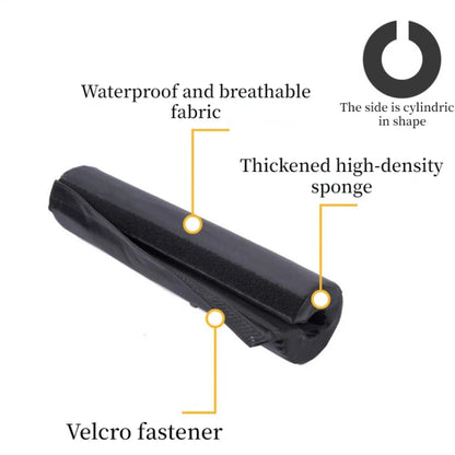 Coussinets d'haltères de levage de poids pour le sport, support de barre de squat, couverture de pince de sport côtelée, protection solide, fournitures de coussinets initiés
