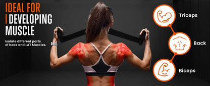 Poignées d'entraînement pour musculation du dos, accessoires pour biceps, curl, triceps, lat