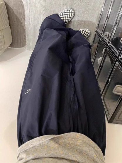 Pantalon Cargo pour femmes, taille haute, américain, séchage rapide, Baggy Hip Hop, décontracté, jambes larges, Streetwear, été, 2025