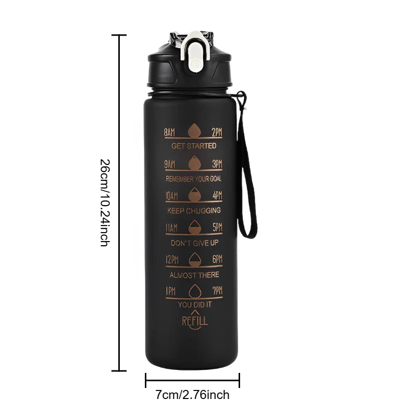 Bouteille d'eau de sport de grande capacité de 800ML.