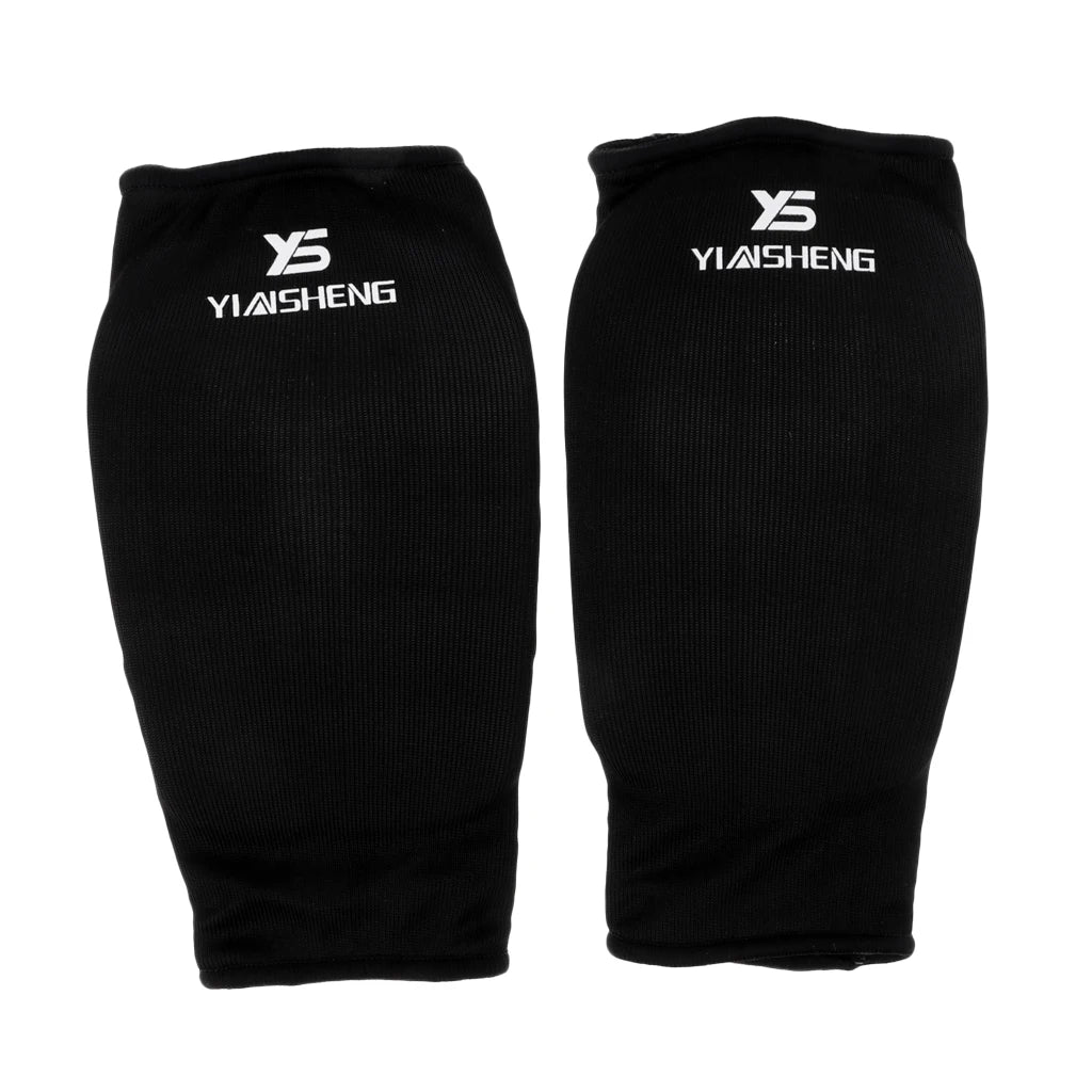 Protège-tibia pour Karaté / Sanda / Taekwondo / Muay Thai / Boxe |  Protection Équipement d’attelle de pied | Accessoires C