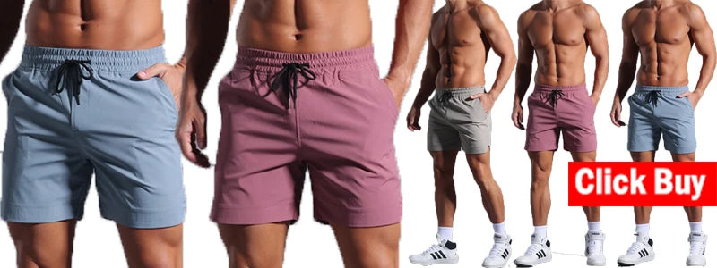 Short de Sport 2 en 1 pour hommes.